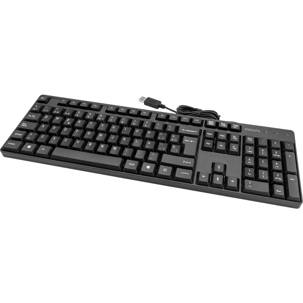 Imagen 1 de SPK6254 TECLADO ALAMBRICO PHILIPS