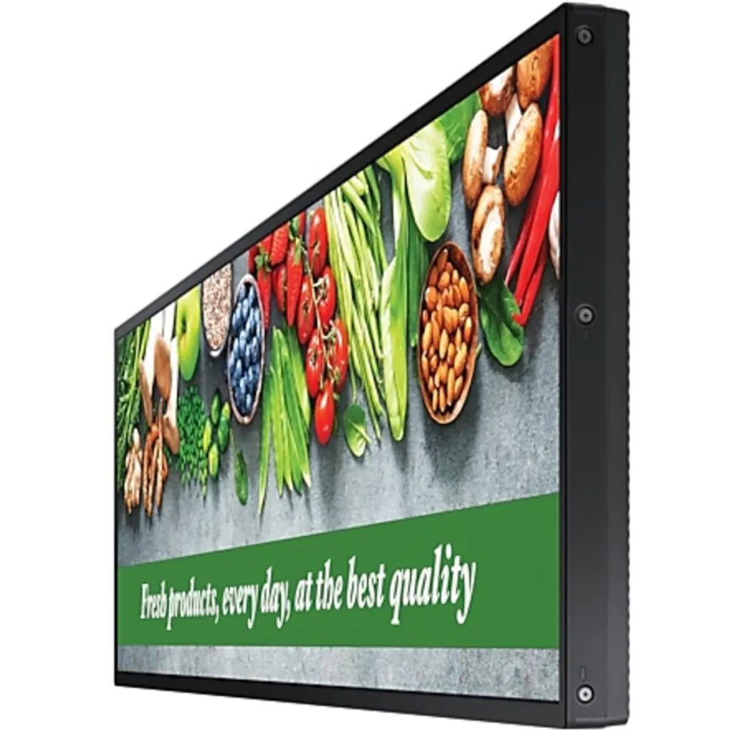 Imagen 4 de Monitor Profesional 24/7 Samsung SH37C 37" 1920*540 WiFi LAN Bt 3*HDMI 2*USB IR