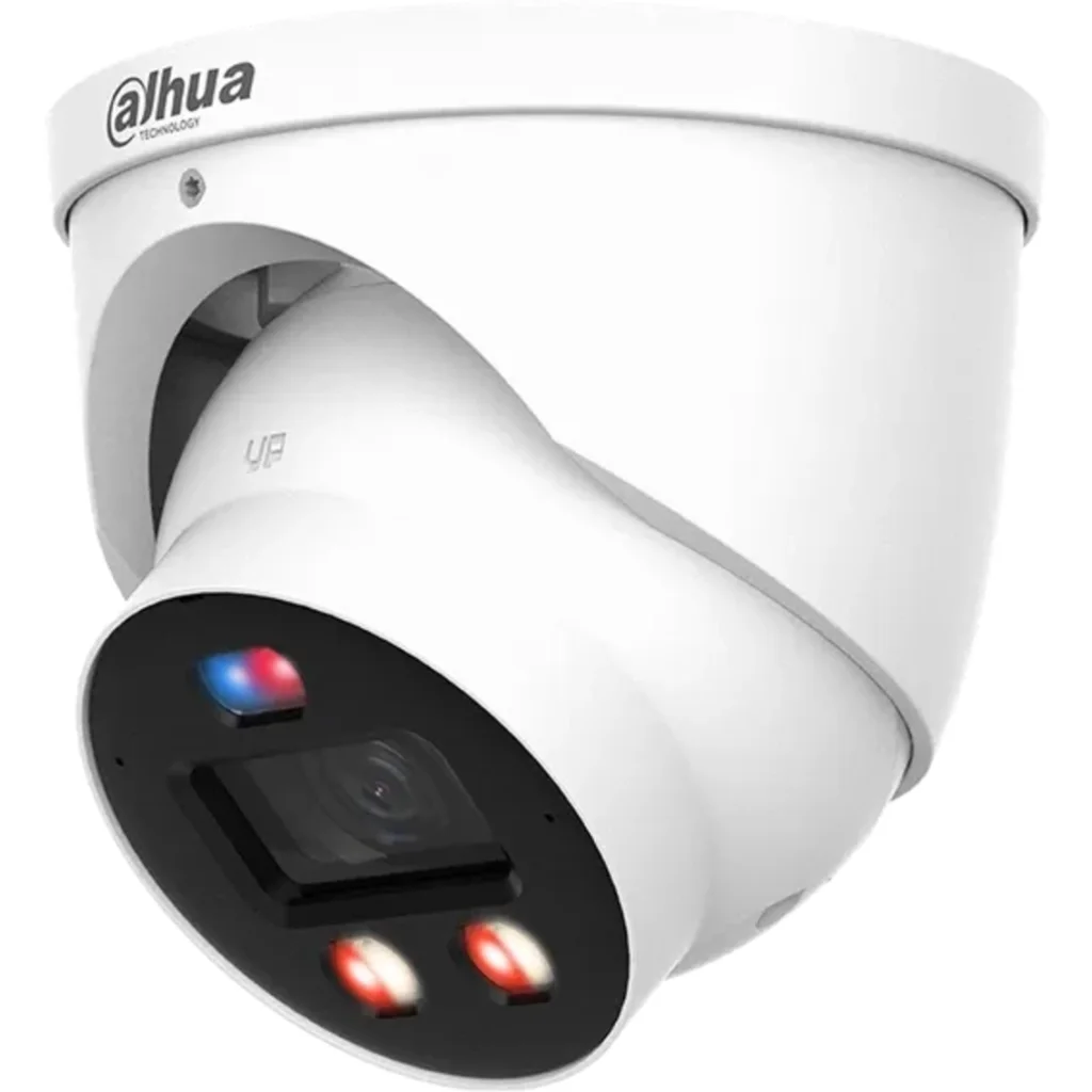 Imagen 3 de DH-IPC-HDW3449H-AS-PV-0280B-PRO. camara IP Dahua tipo Eyeball de 4MP lente fijo de 2.8mm con tecnologia doble iluminacion y disuasion activa