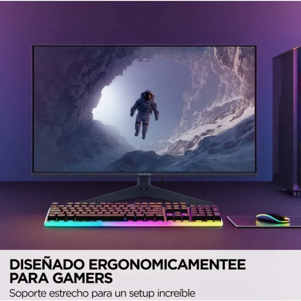 Imagen 9 de Monitor Gamer Viewsonic VX2429 24" FHD 1920*1080 IPS HDMI DP 200Hz 1ms FreeSync