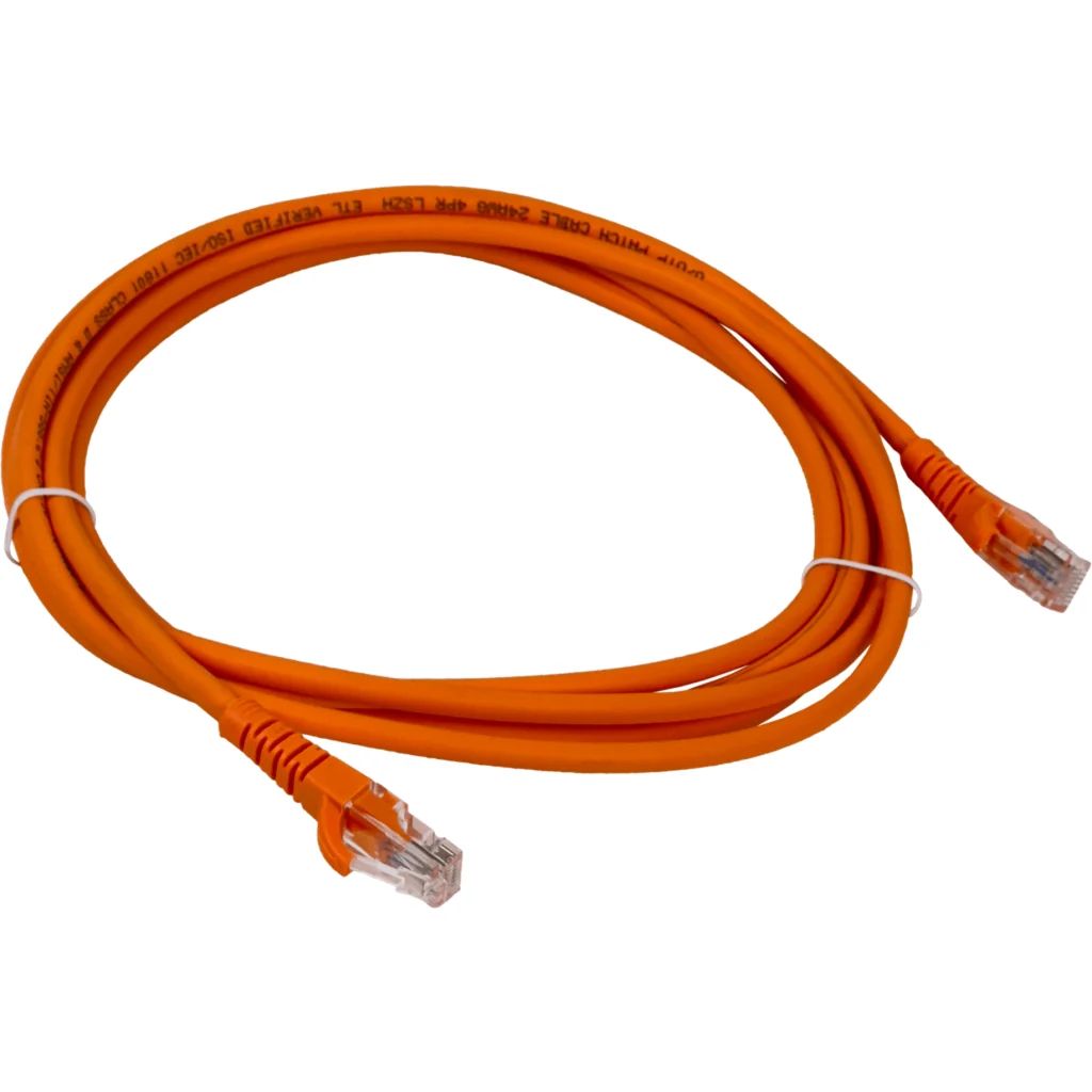 Imagen 3 de LINKMADE 3MT CAT5E NARANJO LSZH CABLE PATCH INYECTADO MULTIFILAR
