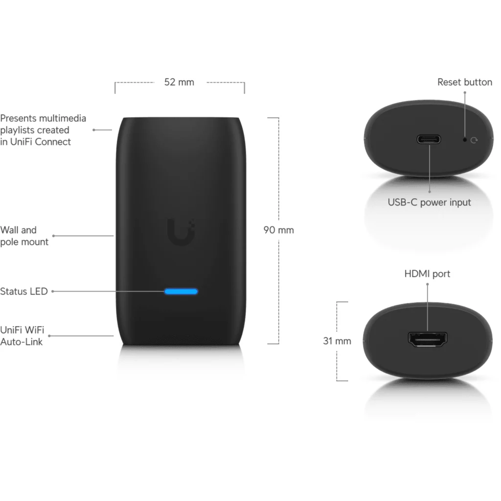 Imagen 8 de Adaptador de Pantalla Inalámbrico Ubiquiti UC-Cast-Lite, Streaming Full HD