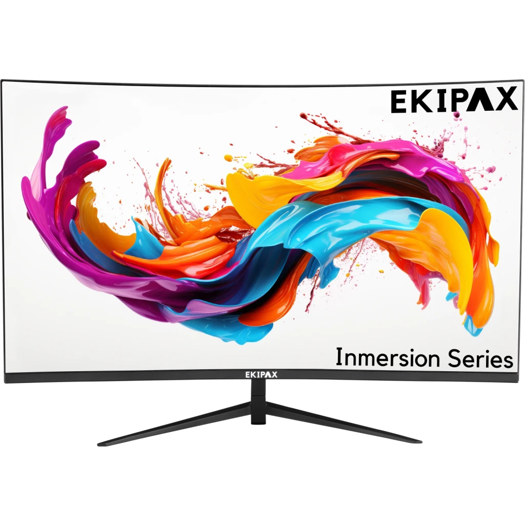 Monitor Curvo Ekipax 27"" FHD 1920*1080 VA HDMI VGA 2ms 75hz VESA