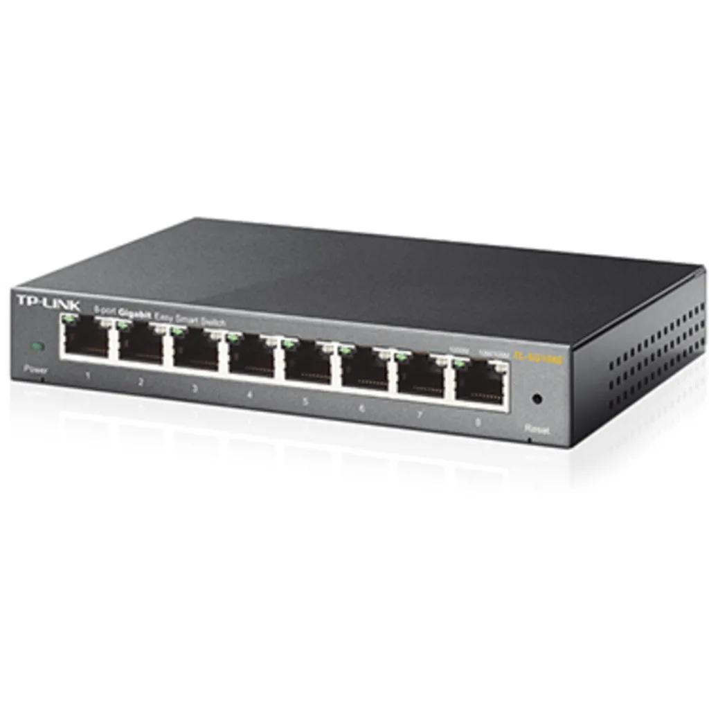 Imagen 3 de TP-LINK SWITCH 8-PORT GIGABIT EASY SMART UN / TL-SG108E