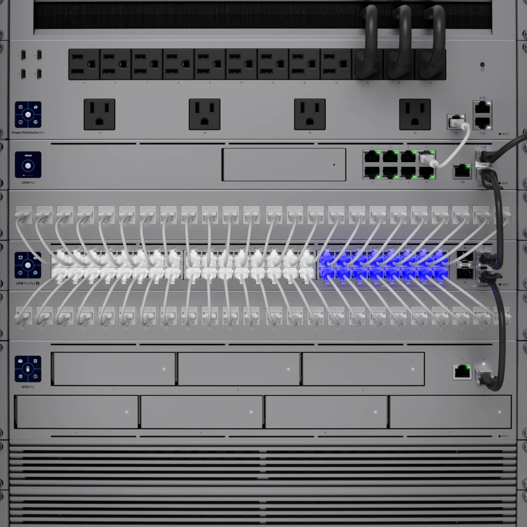 Imagen 7 de Switch Ubiquiti 16-2500 32-1000 POE 720W-TOT 4-SFP+10G REQ-UNIFI SWITCH L3