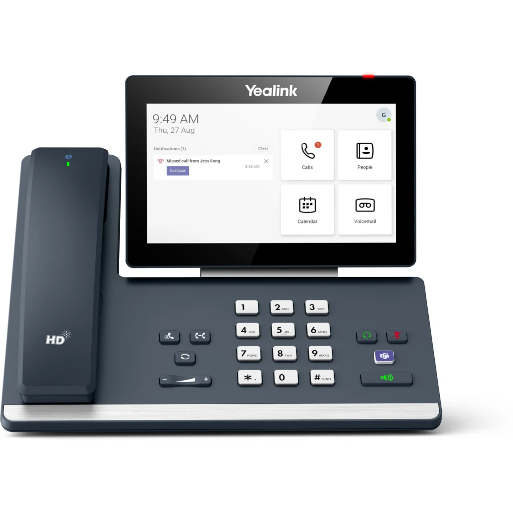 Imagen 6 de YEALINK Telefono ejecutivo de escritorio Smart Business para Teams , WIFI, Bluetooth , pantalla 7? a