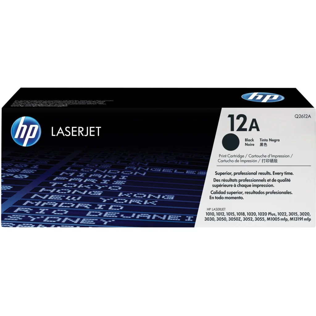 Imagen 4 de Toner HP 12A Laserjet M1005-M1319F-1010-1015-1020 2000-3020-3050-1022-1018 2.000