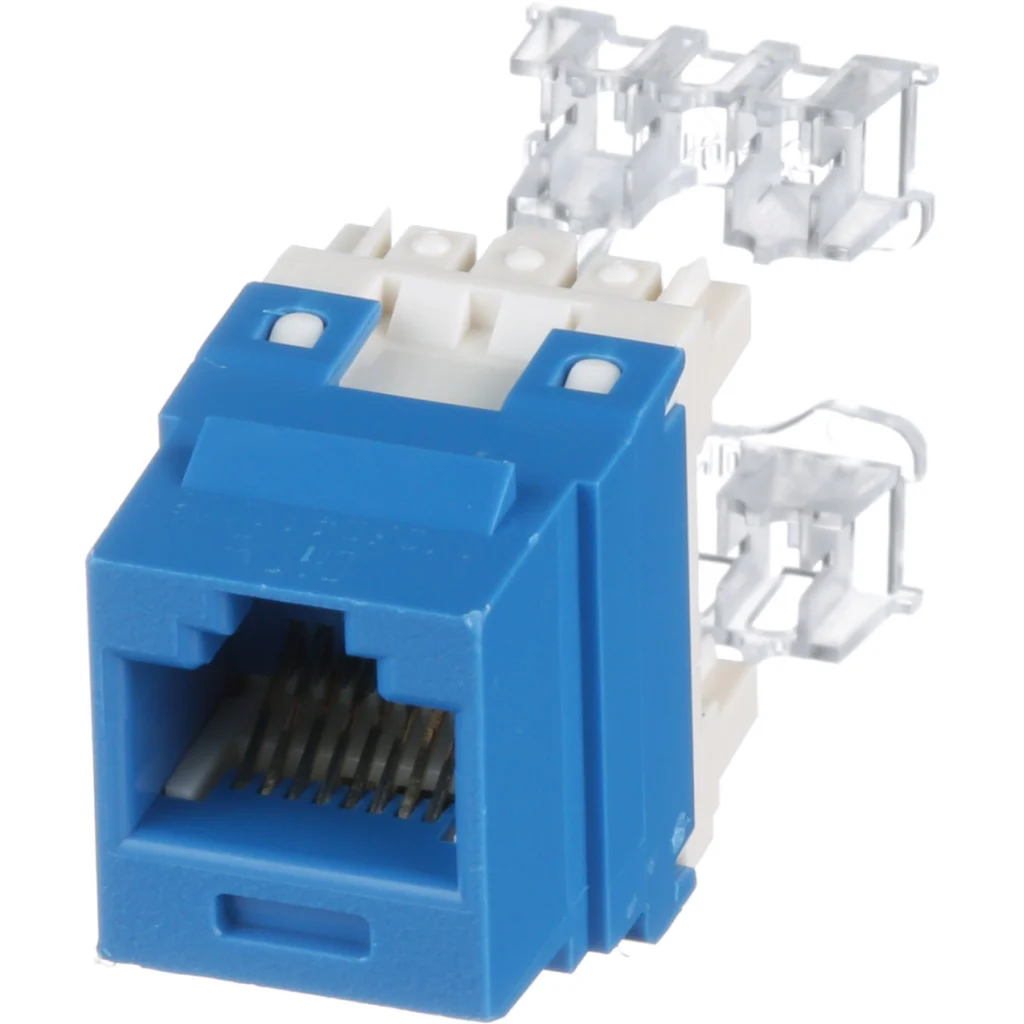 Imagen 3 de Panduit NetKey Punchdown Jack Module - Modular insert - RJ-45 - blue