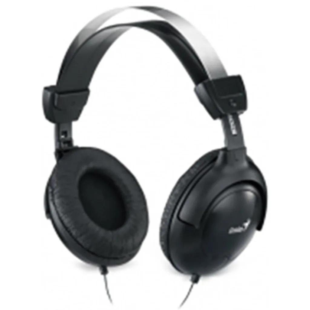 Audífonos Alámbricos Genius HS-M505X Full Side c/Micrófono Conector 3.5mm Negro (Sin Caja)