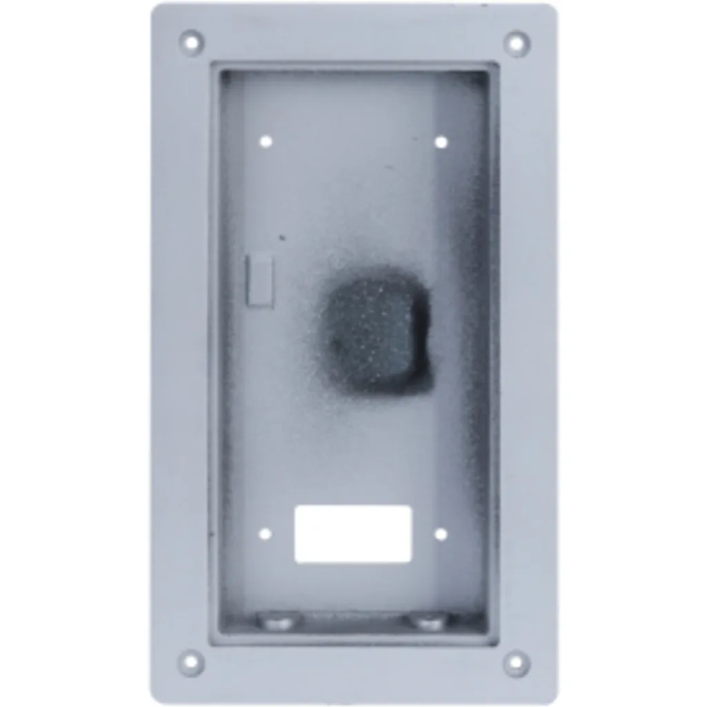 Imagen 1 de VTM116-01. Caja de montaje de aluminio empotreada para videoportero DAHUA