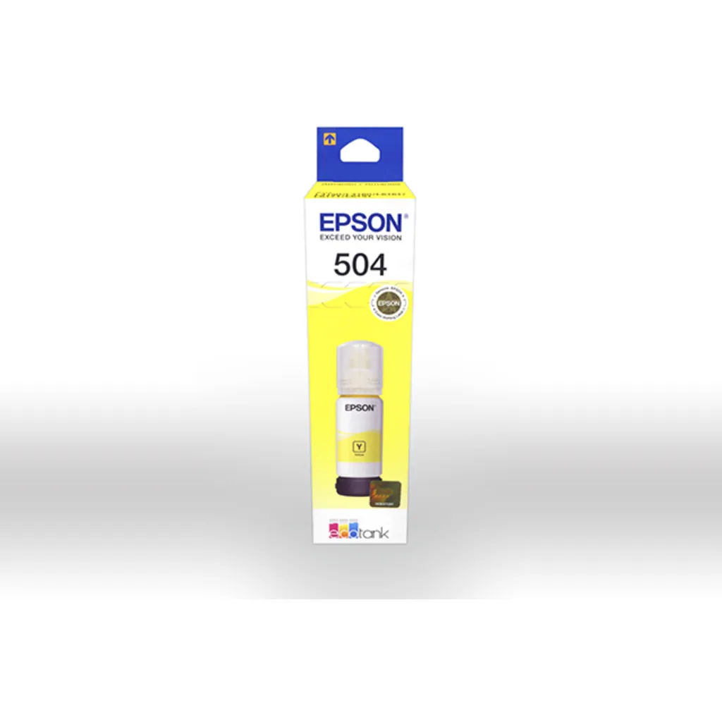 Botella de Tinta Epson T504 Amarillo C13T03N42A L4150, L4160, L6161, L6171,L6191