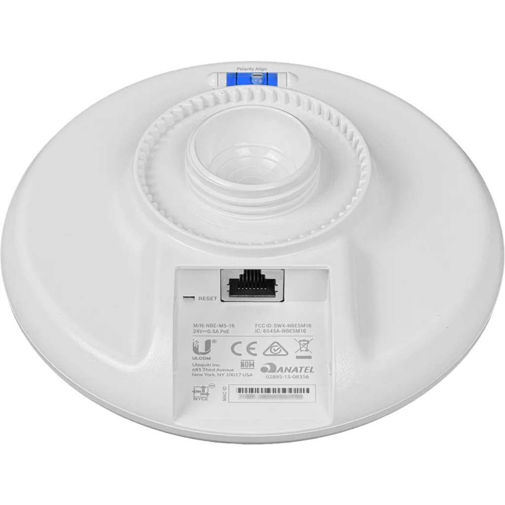 Imagen 4 de Antena Ubiquiti NanoBeam M5-16 High-Performance airMAX®Bridge 5GHz 16dBi  