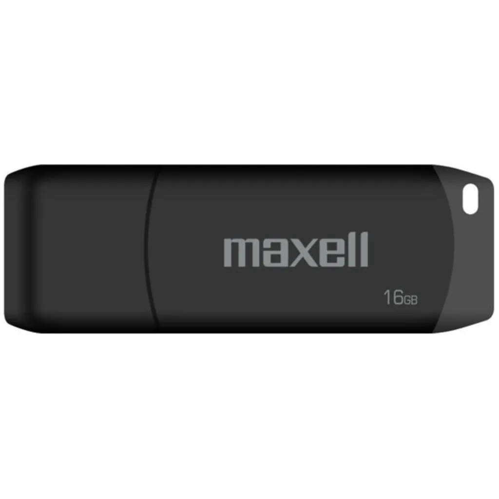 Imagen 2 de Pendrive Maxell USBPD-16GB BLACK