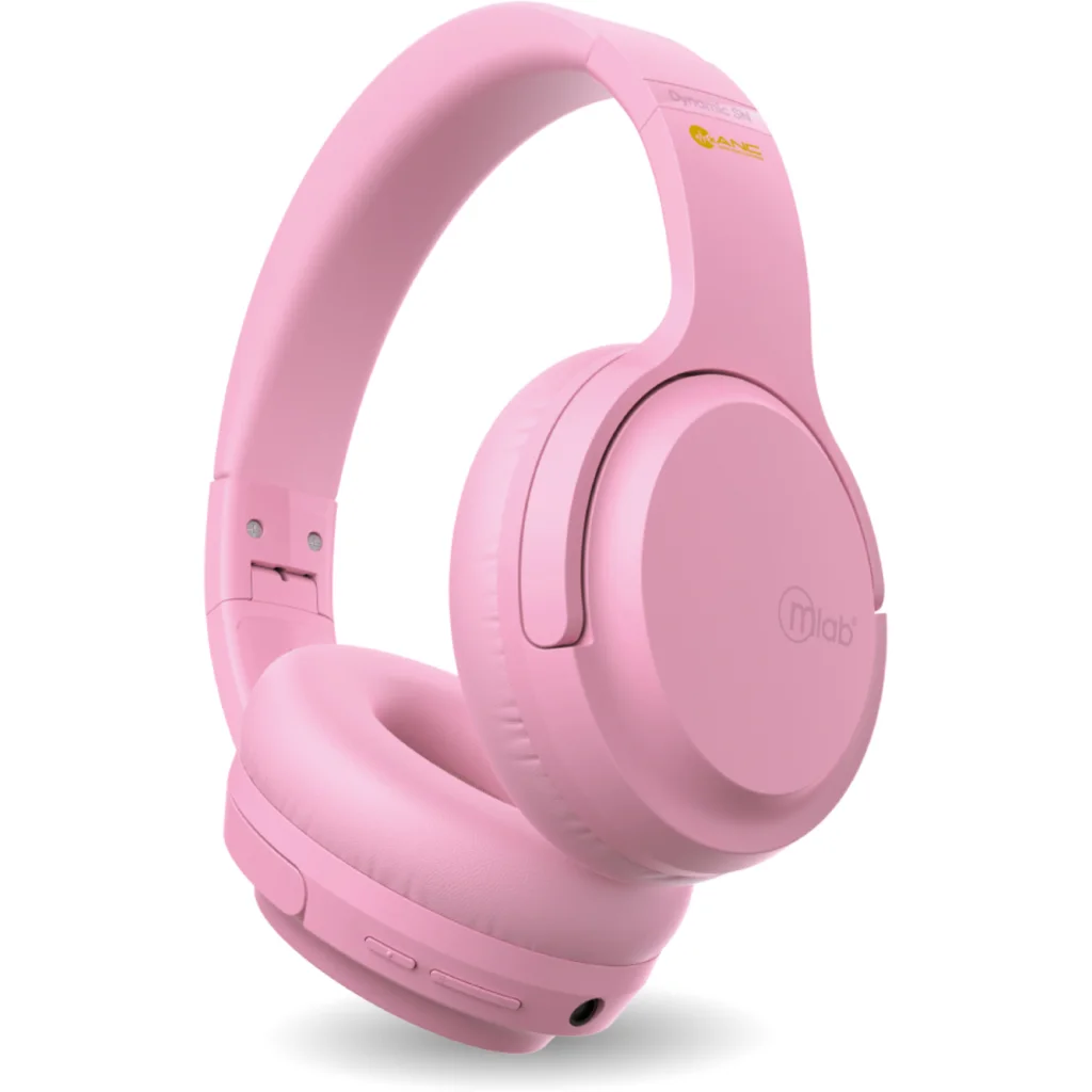 Imagen 1 de MLAB AUDIFONO ANC BLUETOOTH TYPE C DYNAMIC STOP NOISE PINK