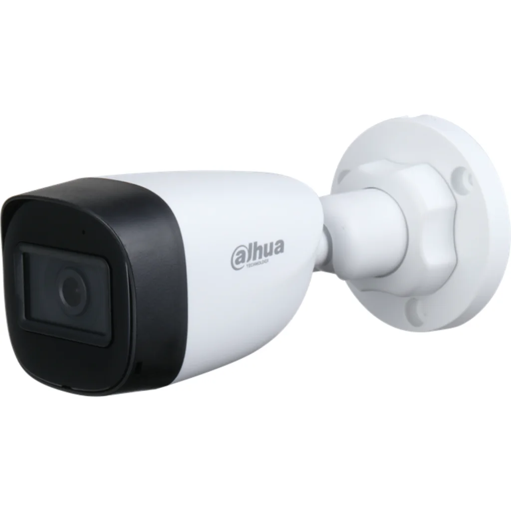 DH-HAC-HFW1500CN-0360B-S2. Camara HDCVI Dahua 5MP tipo bala Lente fijo 3.6mm IR 
