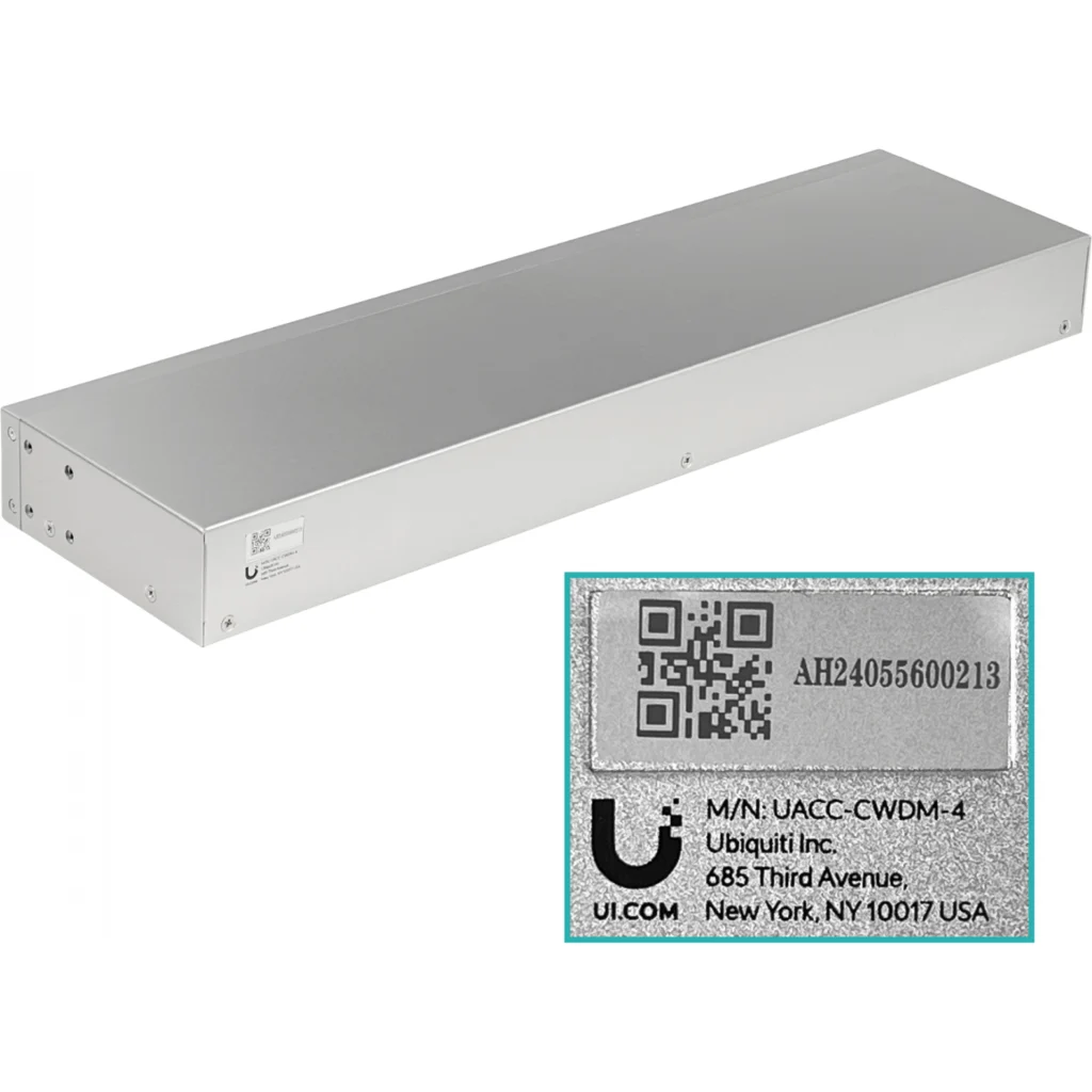 Imagen 4 de UI MuxDemux4 LC/UPC 1270-1330nm 1-COM 1-MON De-Multiplexor UACC-CWDM-4