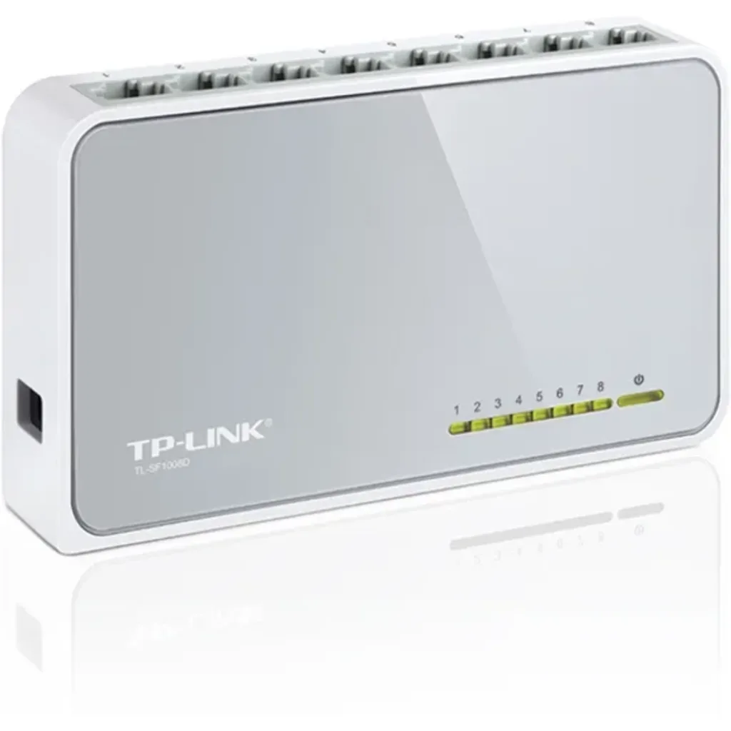 Imagen 1 de TL-SF1008D. TP-LINK 8-100 Switch Desktop no-Admin no-Rack