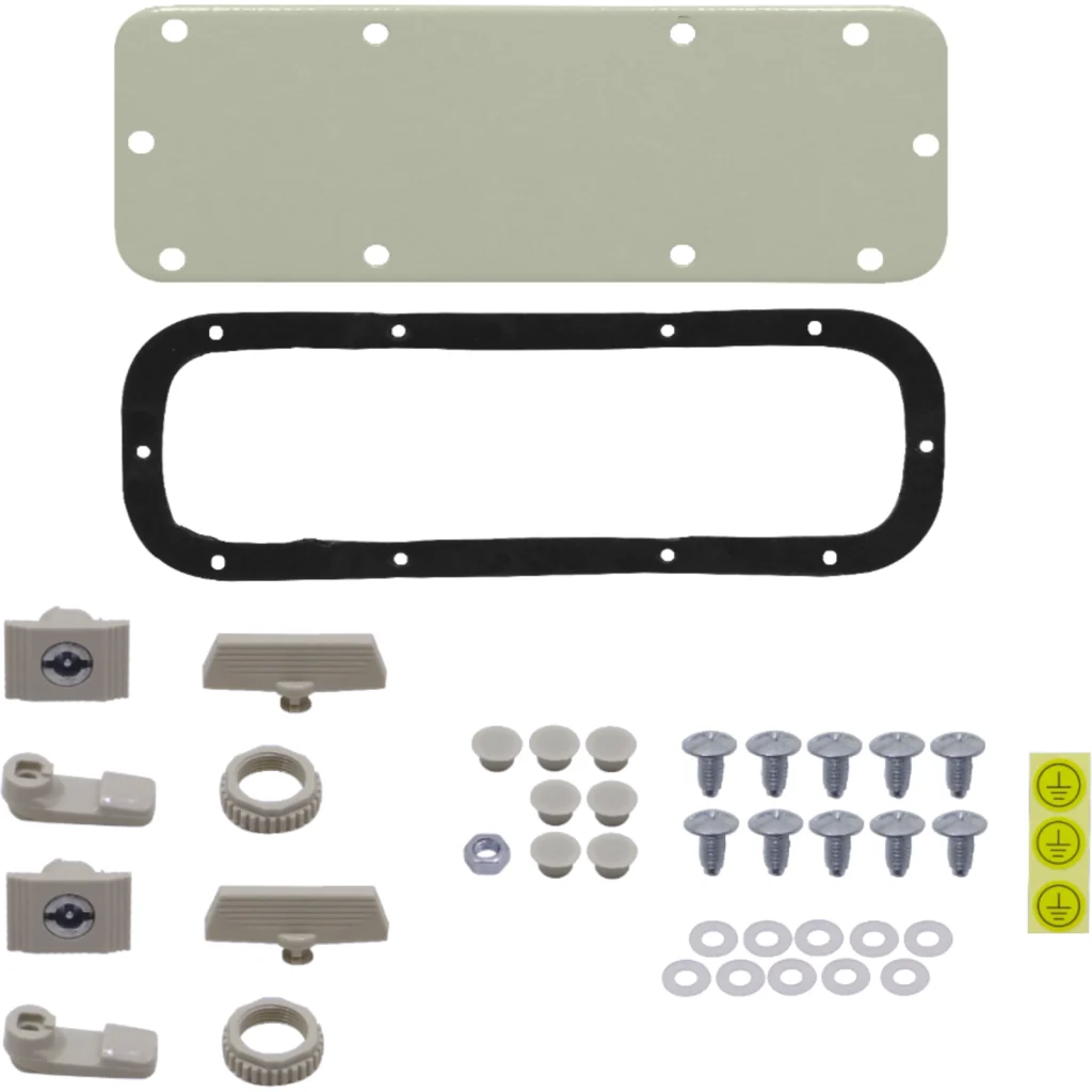 Imagen 4 de TIBOX 800x600x250mm 2-chapas s/Llave Caja Metalica Tablero IP65 Beige