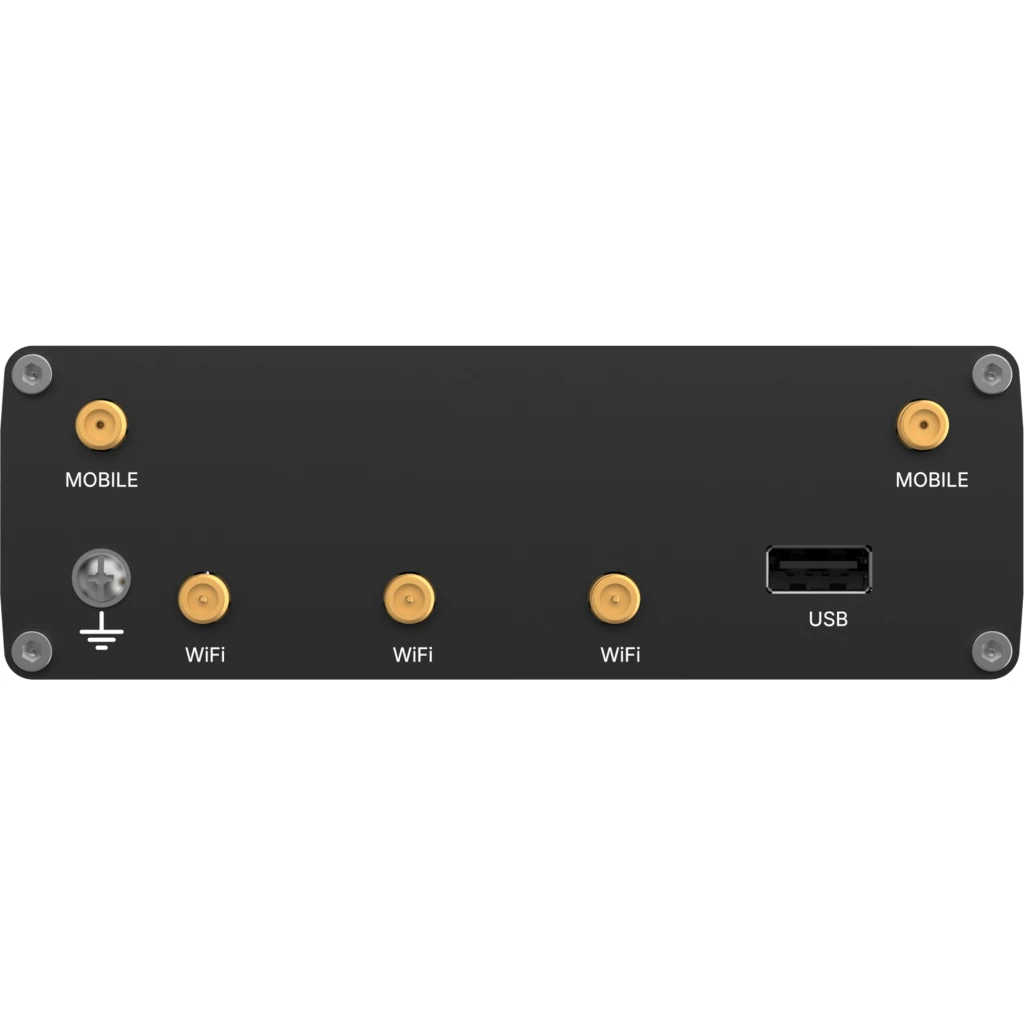Imagen 2 de Router industrial Teltonika RUTC41 con 4G LTE Cat 4, Wi-Fi 6 doble banda, proces