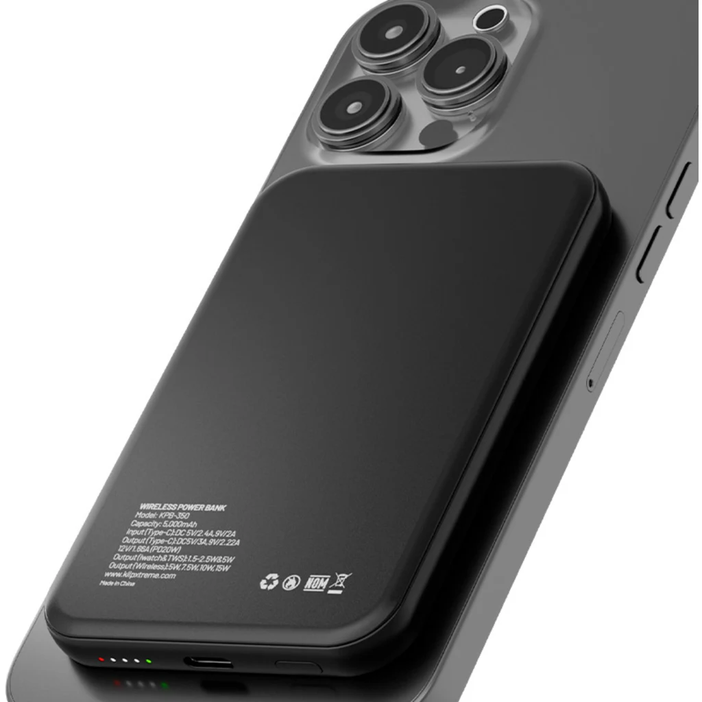Imagen 13 de Klip Xtreme - Power bank - 24 pin USB-C - Lithium polymer - Para Smartphones - Wireless Charging