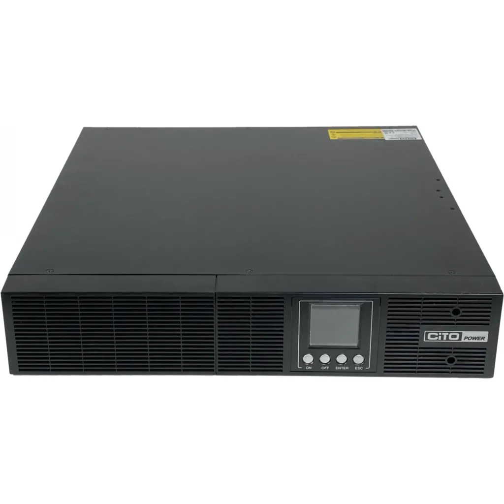 CPO-V1K. CITO 1KVA Req 2-Baterias 2x9Ah 24Vdc 900W Online 0ms UPS 2U Rack