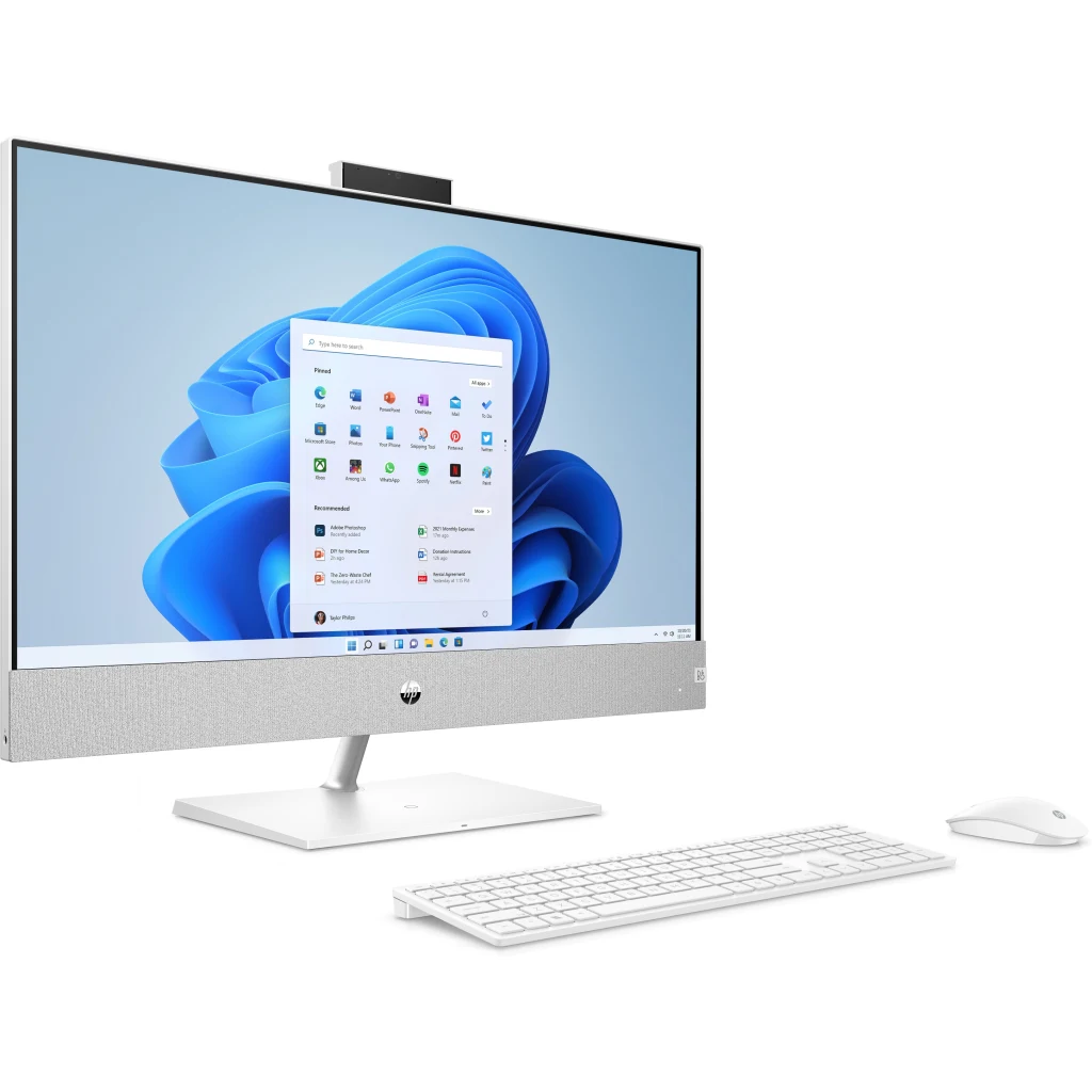 Imagen 1 de Computador HP AIO Pavilion AMD Ryzen 5 5500U RM 16GB SSD 512GB 27" W11H