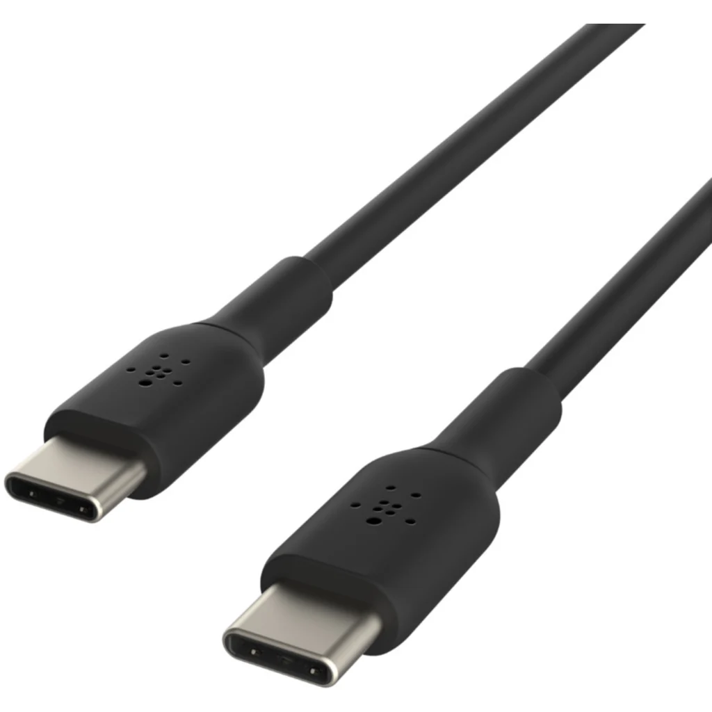 Cable USB Tipo-C Macho a USB Tipo-C Macho BoostCharge 1mt Color negro - Belkin