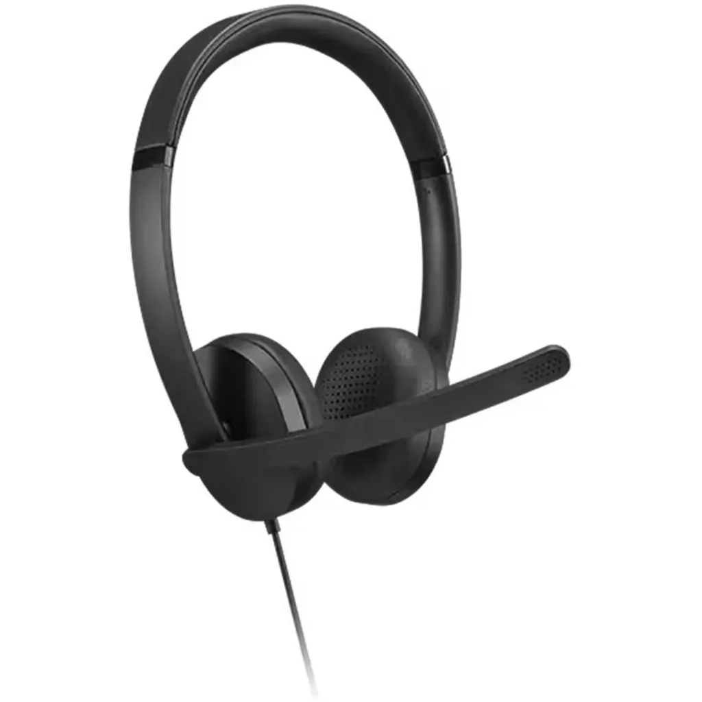 Imagen 2 de Auriculares Lenovo Stereo Headset Gen2  Conectividad Alámbrica USB-A Negro