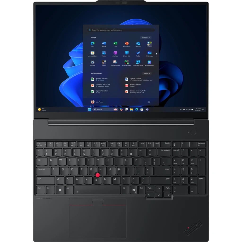 Imagen 5 de Notebook Lenovo ThinkPad E16 Gen3 Core 5 210H 16GB 512GB 16" W11P