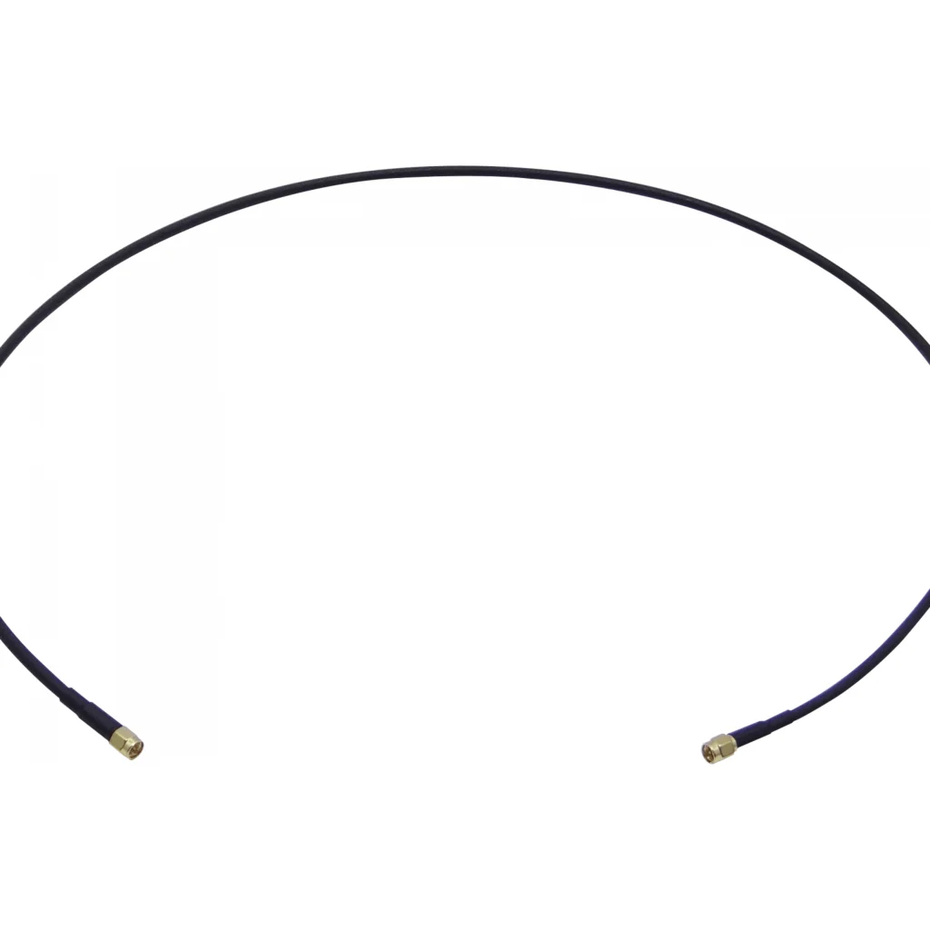 Imagen 1 de Mikrotik 100cm .SMA-Macho .SMA-Macho Cable Coaxial Negro 1mt SMASMA