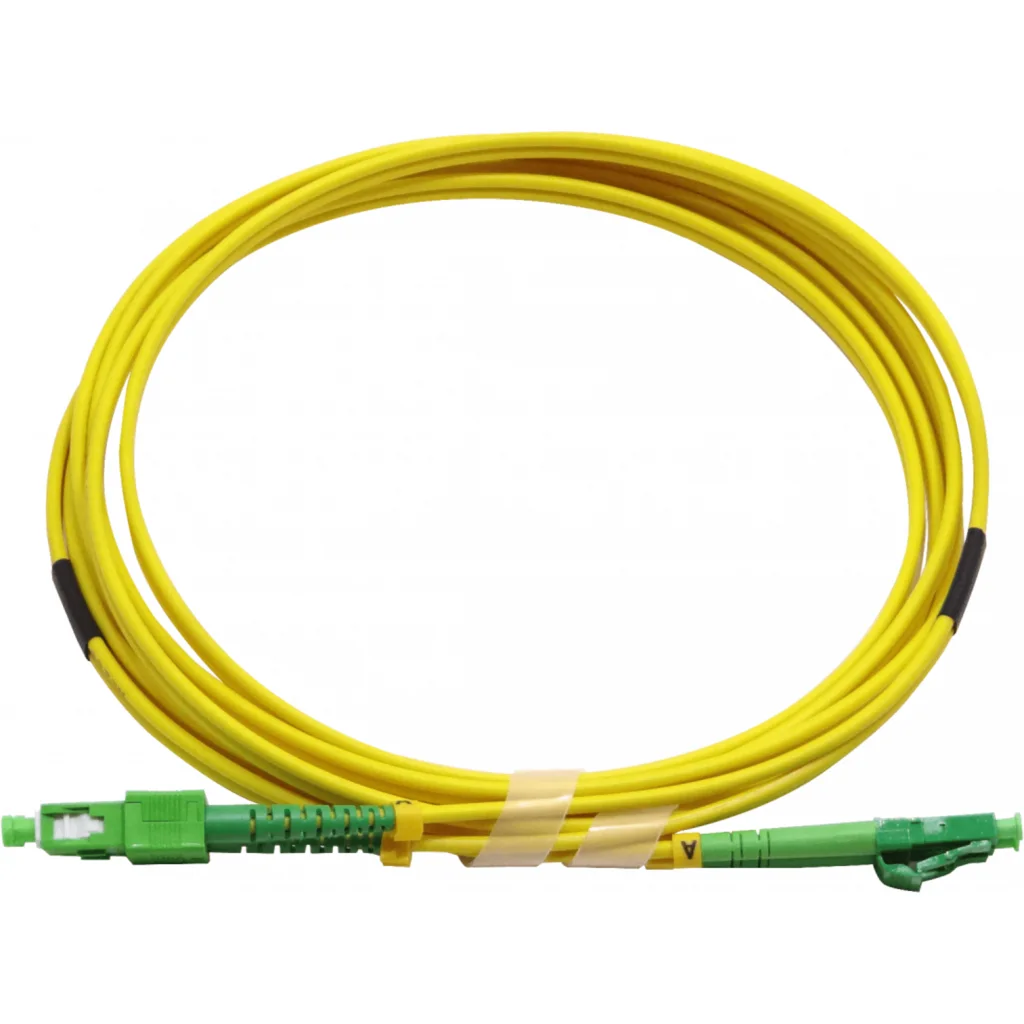 Imagen 1 de 3mt SC/APC-LC/APC MonoModo SM Duplex Jumper Cable Fibra 9/125um 3mm 
