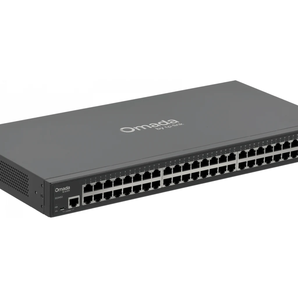 Imagen 4 de TP-Link JetStream T2600G-52TS - Conmutador - Gestionado - 48 x 10/100/1000 + 4 x Gigabit SFP - montaje en rack