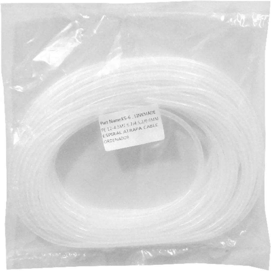 Imagen 3 de Espiral Atrapa Cable Ordenador PE 11-17mt 4,5/6,7/0,6mm