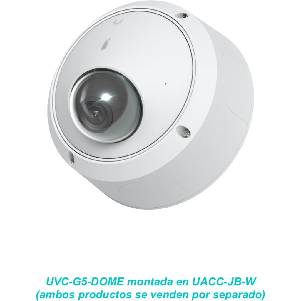 Imagen 8 de UI Caja Blanco Aluminio cctv UniFi Bullet Domo Turret UACC-CAMERA-JB-W