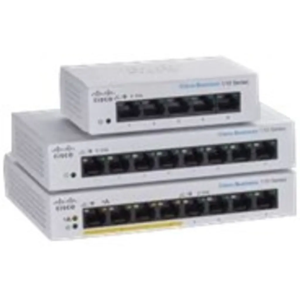 Imagen 2 de Switch Cisco Business 110-5T-D, Puerots 5x RJ-45 10/100/100 Gigabit Ethernet