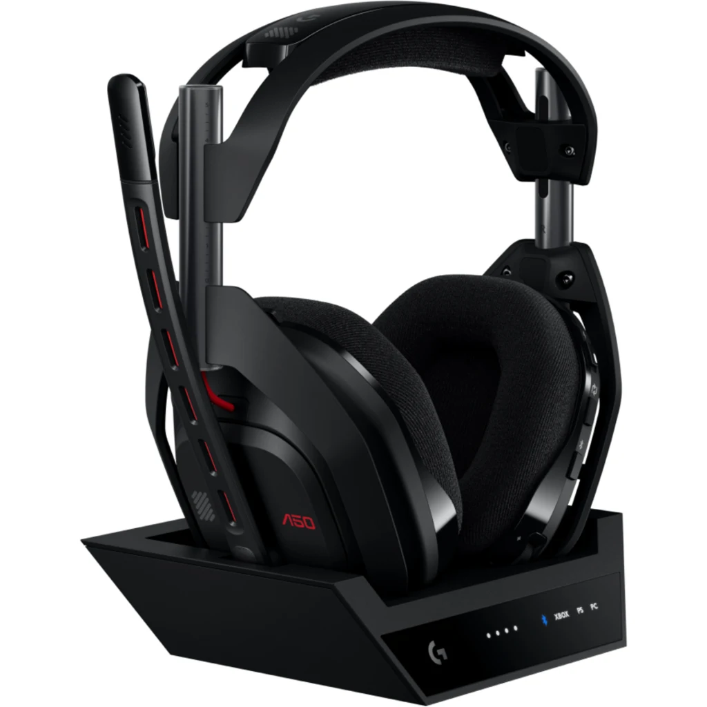 Audífonos Gamer Inalámbricos Logitech ASTRO A50 G5, Bt50. PC XBOX PS Negros