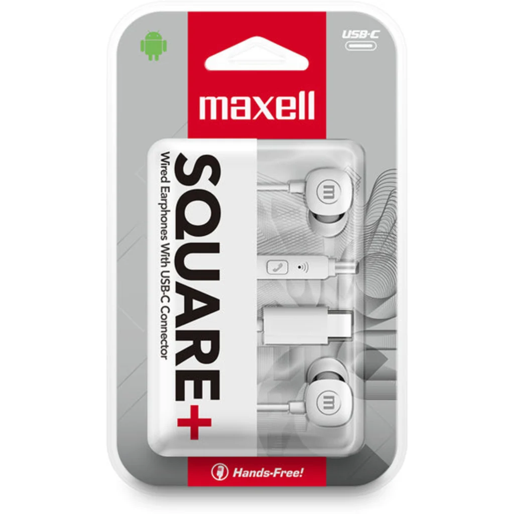 Imagen 2 de Audifonos USB-C Maxell EB-USBC WHISQUAR