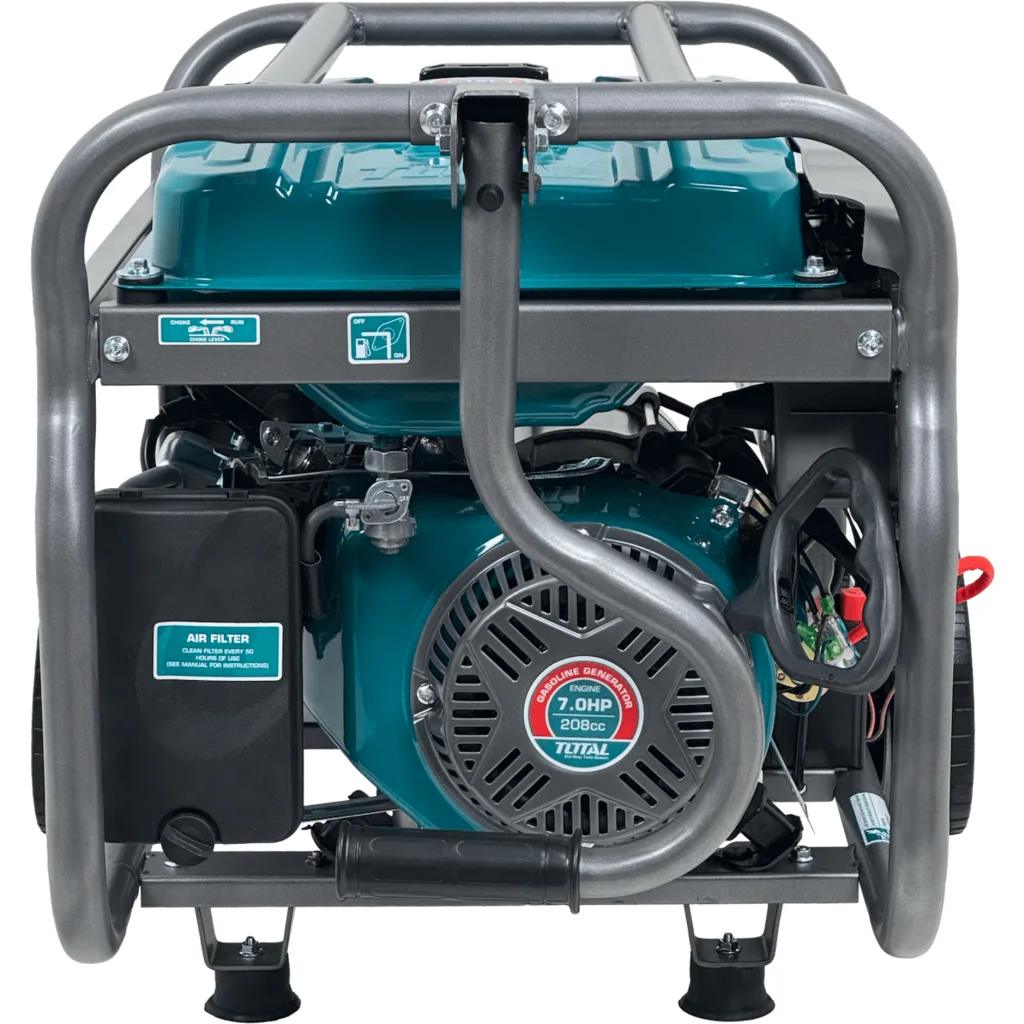 Imagen 6 de TOTAL 3500W Generador electrico a gasolina 15L-Tanque 220VAC TP135006E