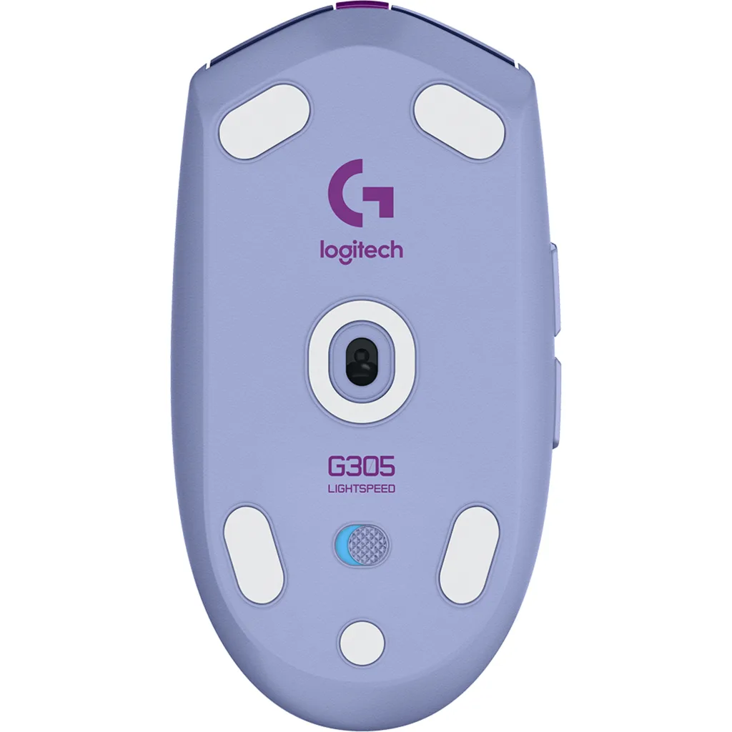 Imagen 5 de Mouse Gamer Inalámbrico Logitech G305 Lighspeed Sensor 12000dpi 6 Btns USB Lila
