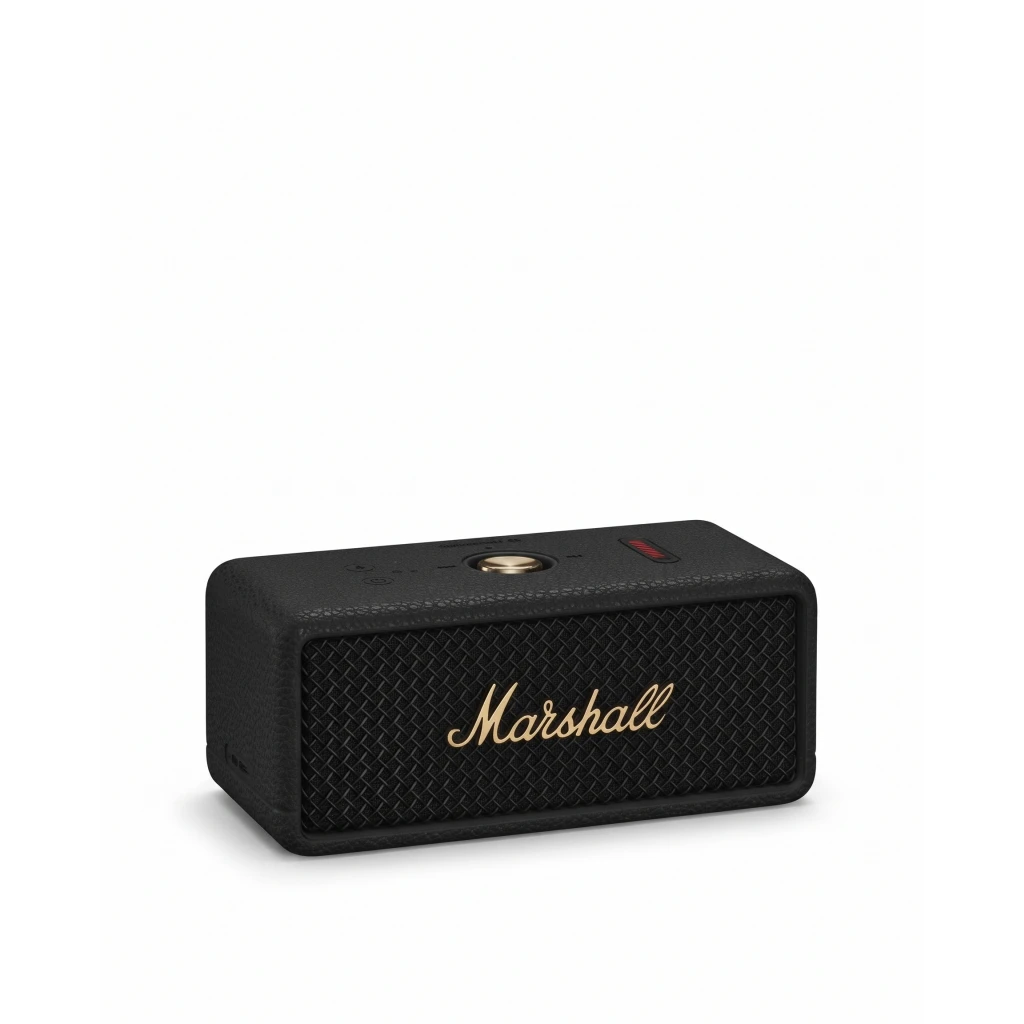 Imagen 1 de Parlante Portatil Marshall Emberton III, Bluetooth Brass Color Negro
