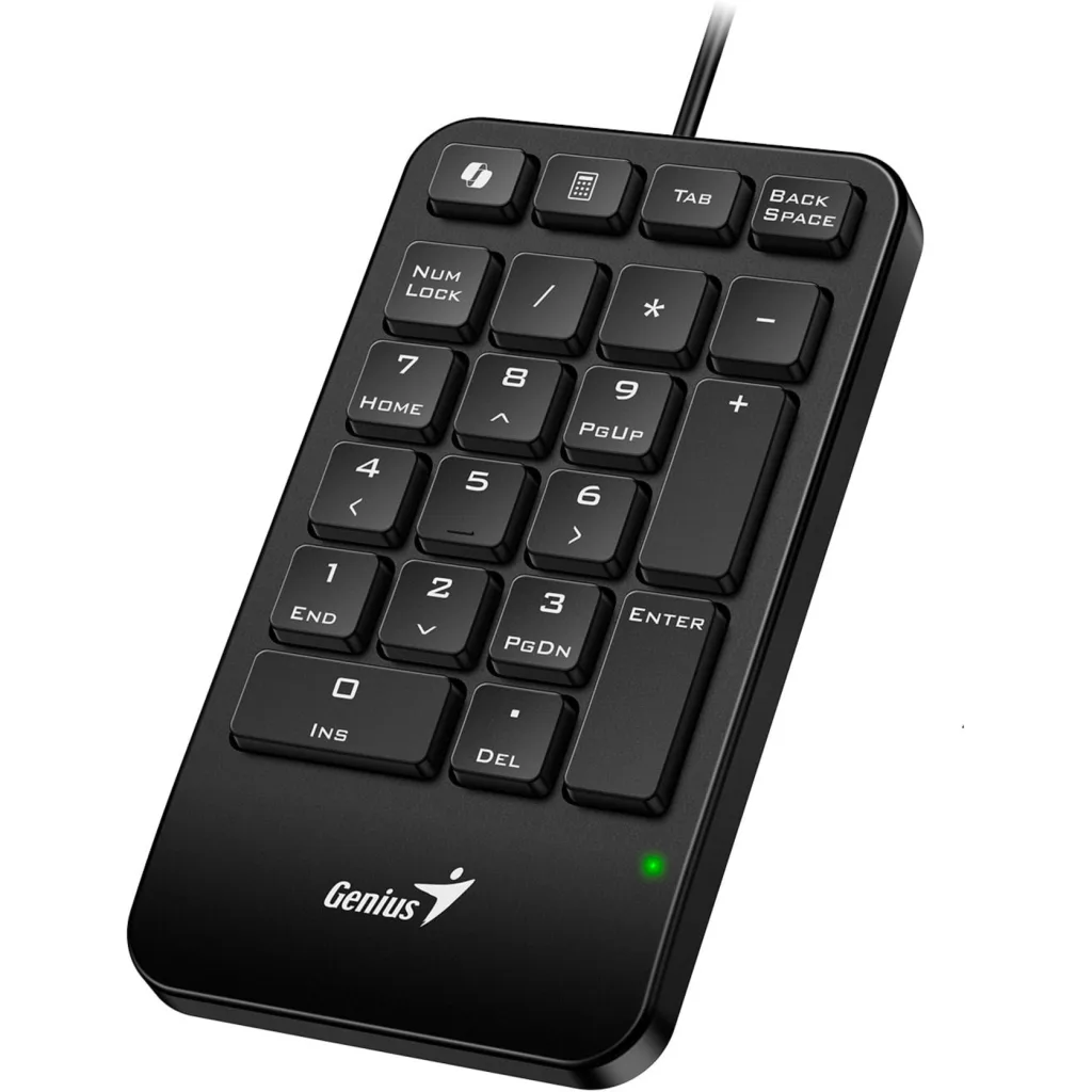 Imagen 2 de GENIUS TECLADO NUMERICO COPILOT TYPE-C BLACK-NUMPAD-125 USB-C