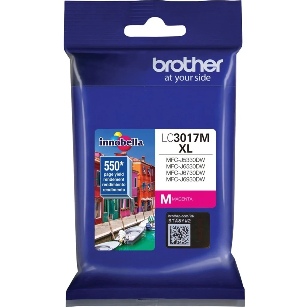 Cartridge Brother LC3017M Magenta Comp. MFC-J5330DW/J6530DW/J6930DW 550 Páginas