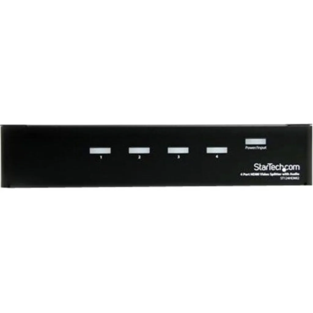 Imagen 6 de Multiplicador HDMI de 4 puertos y amplificador de señal-Splitter-1920x1200-1080p