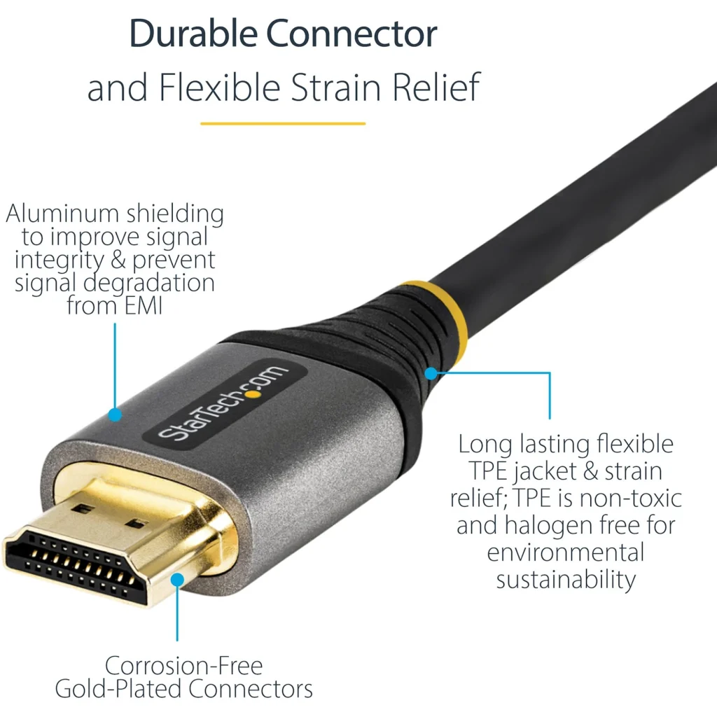 Imagen 2 de 13ft/4m Certified HDMI 2.0 Cable 4K 60Hz