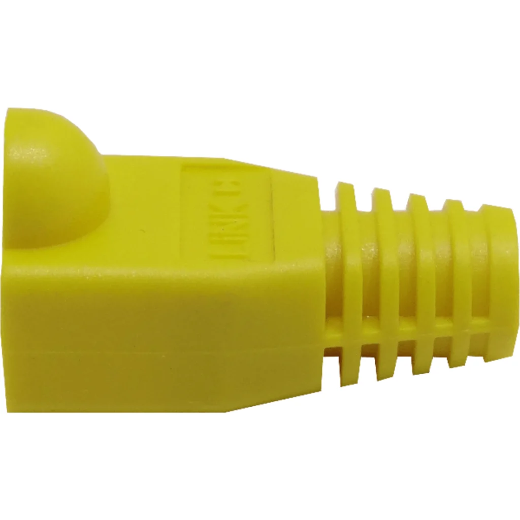 BOLSA 100 UNIDADES CAPUCHON p/RJ45 Amarillo