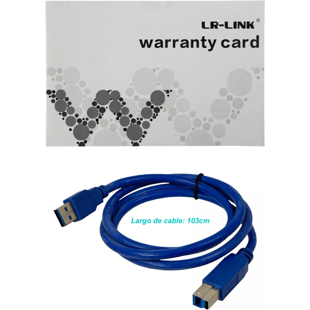 Imagen 7 de LRLINK 1-USB3.0-BH 1-SFP 1G inc-cable-AM-BM