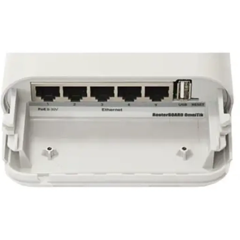 Imagen 2 de MIKROTIK RouterBOARD OmniTikUPA-5HnD with 400MHz CPU, 64MB RAM, 5GHz Dual Chain 802.11 a/n wireless,