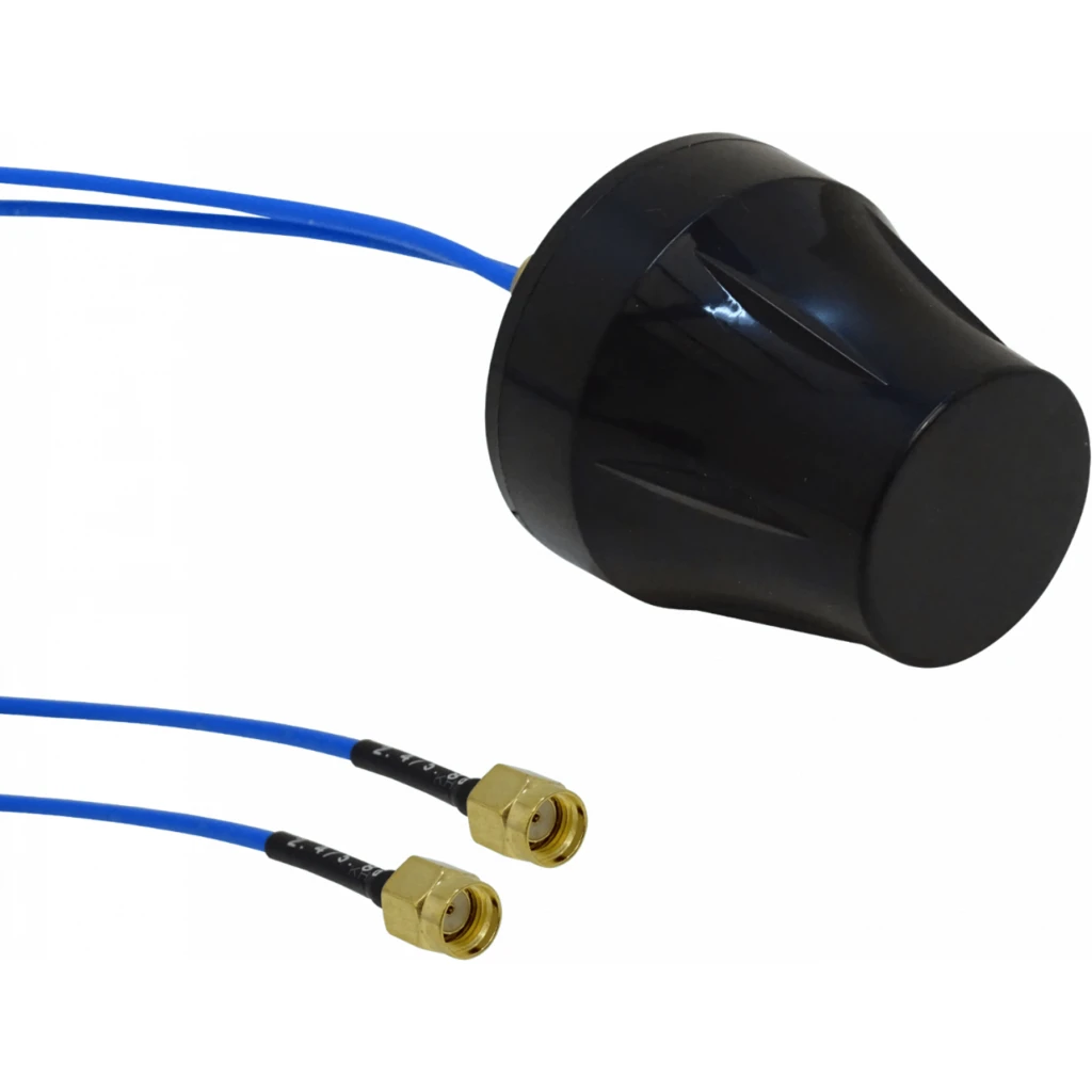 Imagen 2 de Antena 3dBi 2,4GHz-5GHz Omni interior 80o 2-RPSMA-M 50x49mm 802.11ac