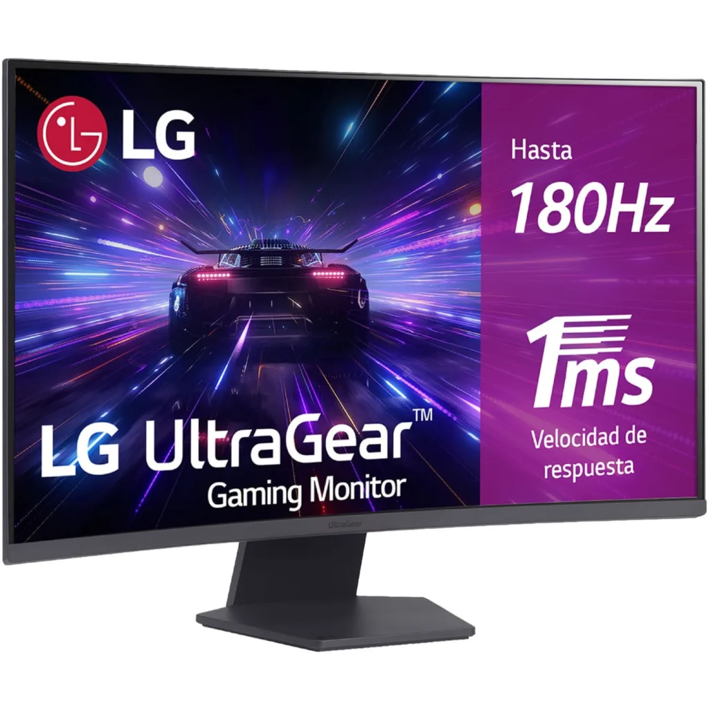 Imagen 7 de Monitor Gamer LG UltraGear 31.5" Curvo QHD 2560*1440 VA HDMI DP 180Hz 1ms GtG