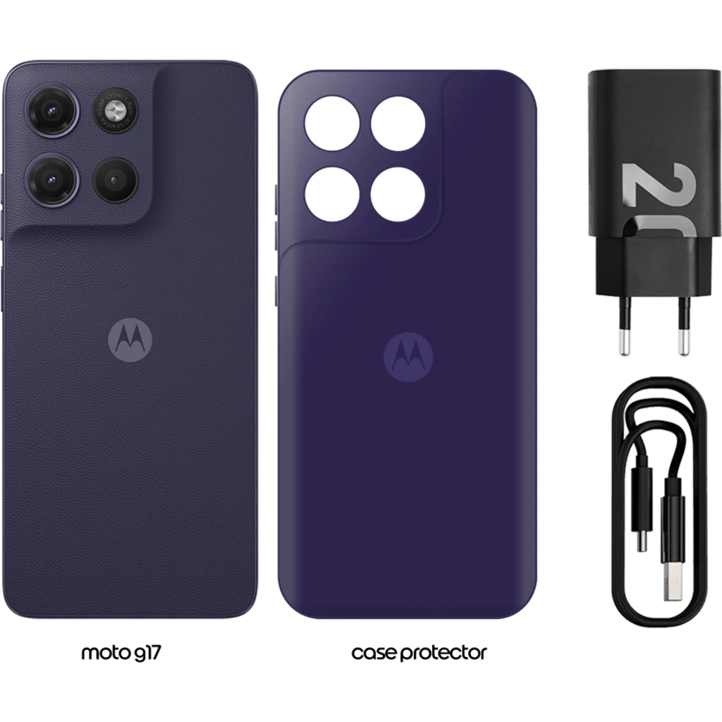 Imagen 7 de Celular Motorola Moto G17 4G 128GB 4GB RAM Azul (EveningBlue)